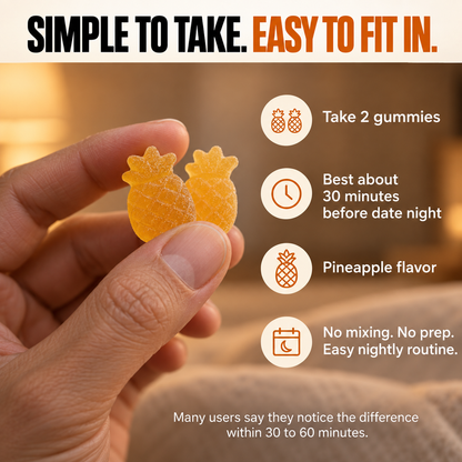 OLA™ Intimacy Gummies — Pineapple